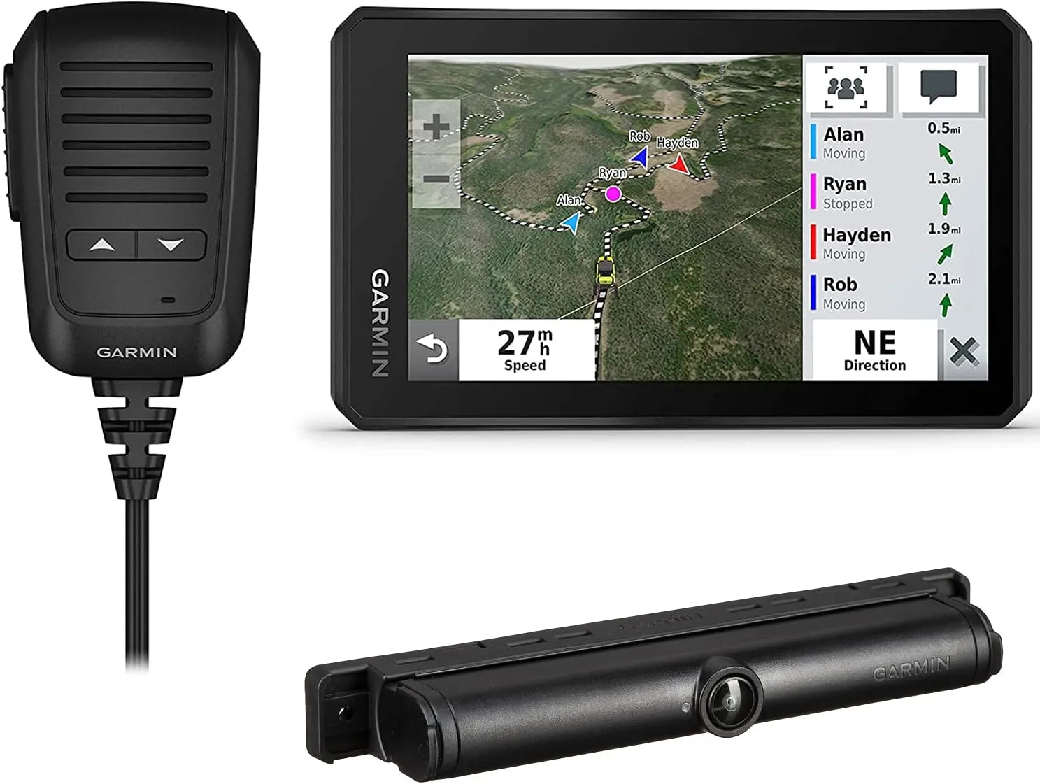 Garmin Tread Powersport 5.5" Screen Off-Road Navigator Bundle w/BC 40 Wireless Camera