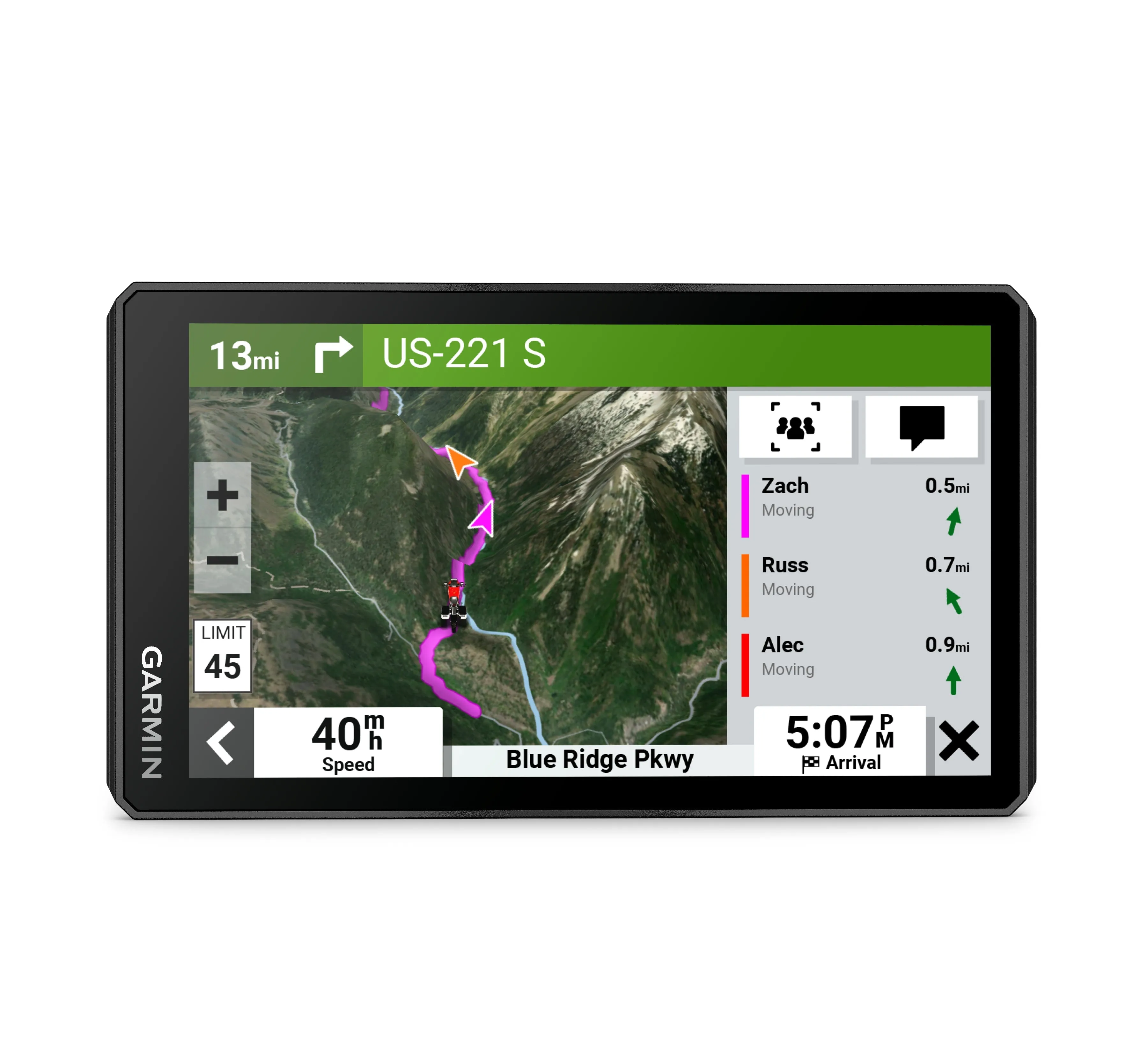Garmin Zumo XT2 MT-S Rugged Motorcycle Bike Navigator