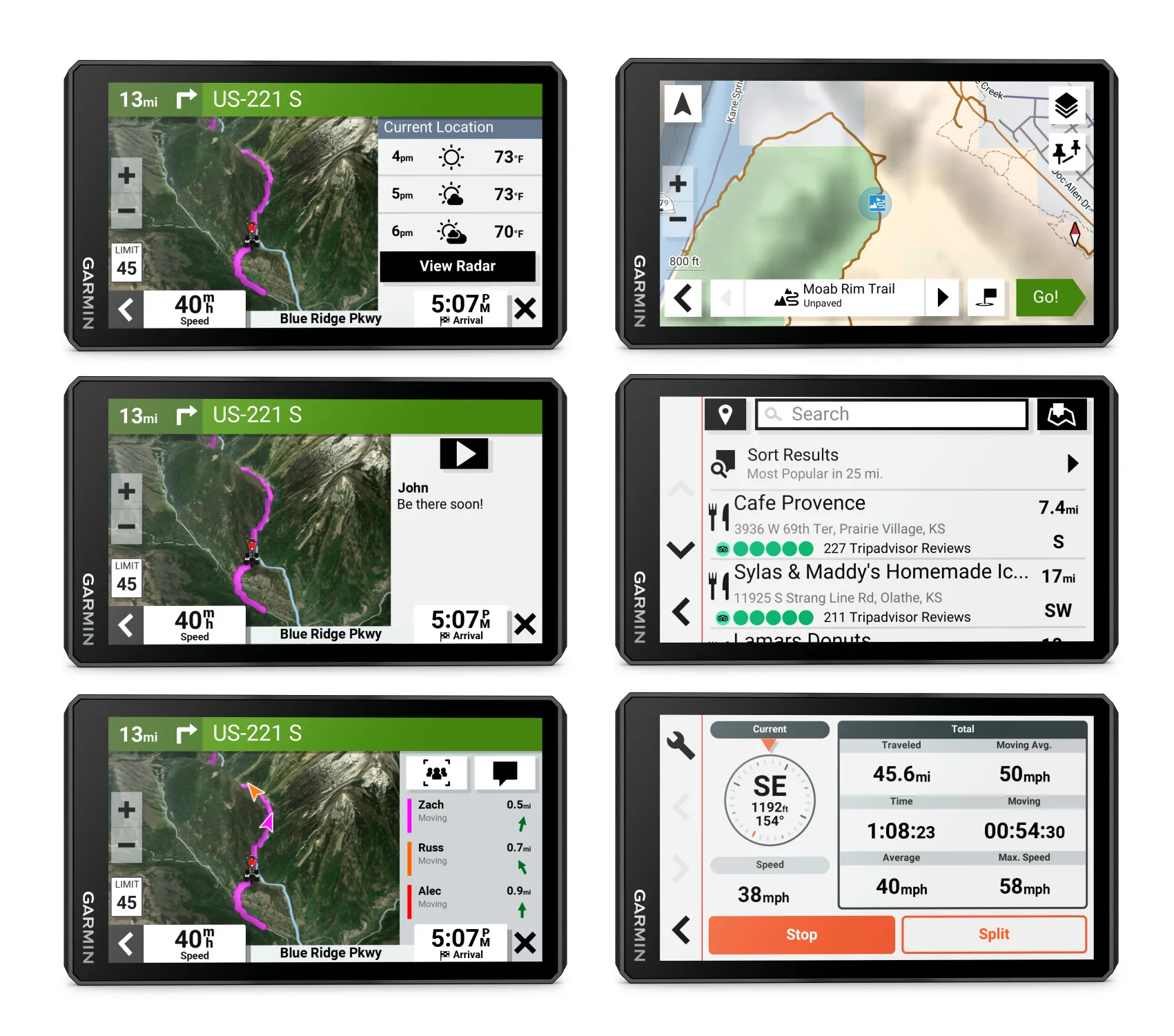 Garmin Zumo XT2 MT-S Rugged Motorcycle Bike Navigator