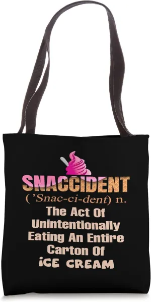 Gelato Dessert Ice Cream Lover Foodie Funny Definition Tote Bag