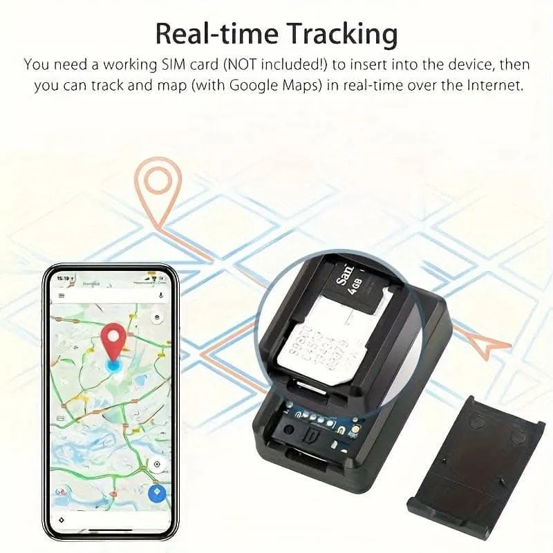GF07 Mini GPS Locator – Real-Time Vehicle Tracking