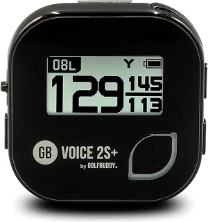 GolfBuddy Voice 2S  Talking GPS Golf Rangefinder Blue/White