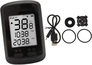 GPS Computer Complete Data Set of the Speed Control Data Counter for the Road Mountain Bike