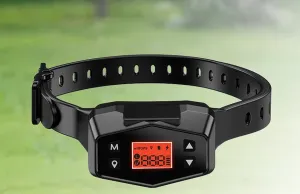 GPS Wireless Dog Fence Containment System Rechargeable Shock Training Collars