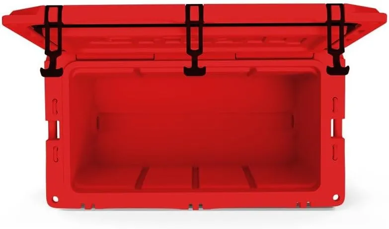 Grizzly 75 Cooler | 75 qt Ice Chest Durable Rotomolded Insulated | Made in USA | Warranty for Life | for Beach Boat Camping Fishing Hunting | G75