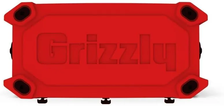 Grizzly 75 Cooler | 75 qt Ice Chest Durable Rotomolded Insulated | Made in USA | Warranty for Life | for Beach Boat Camping Fishing Hunting | G75