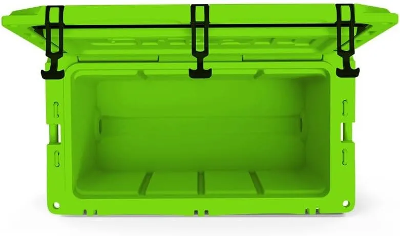 Grizzly 75 Cooler | 75 qt Ice Chest Durable Rotomolded Insulated | Made in USA | Warranty for Life | for Beach Boat Camping Fishing Hunting | G75