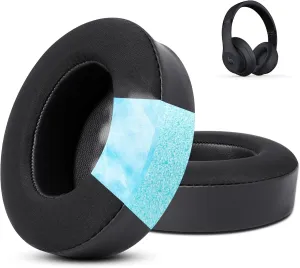 GVOEARS Studio Replacement Ear Pads - Upgraded Earpad Cover for Beats Studio 2 B0500 B0501 / Studio 3 Wired Wireless Over Ear Headphones - Cooling Gel Cushions (Black)