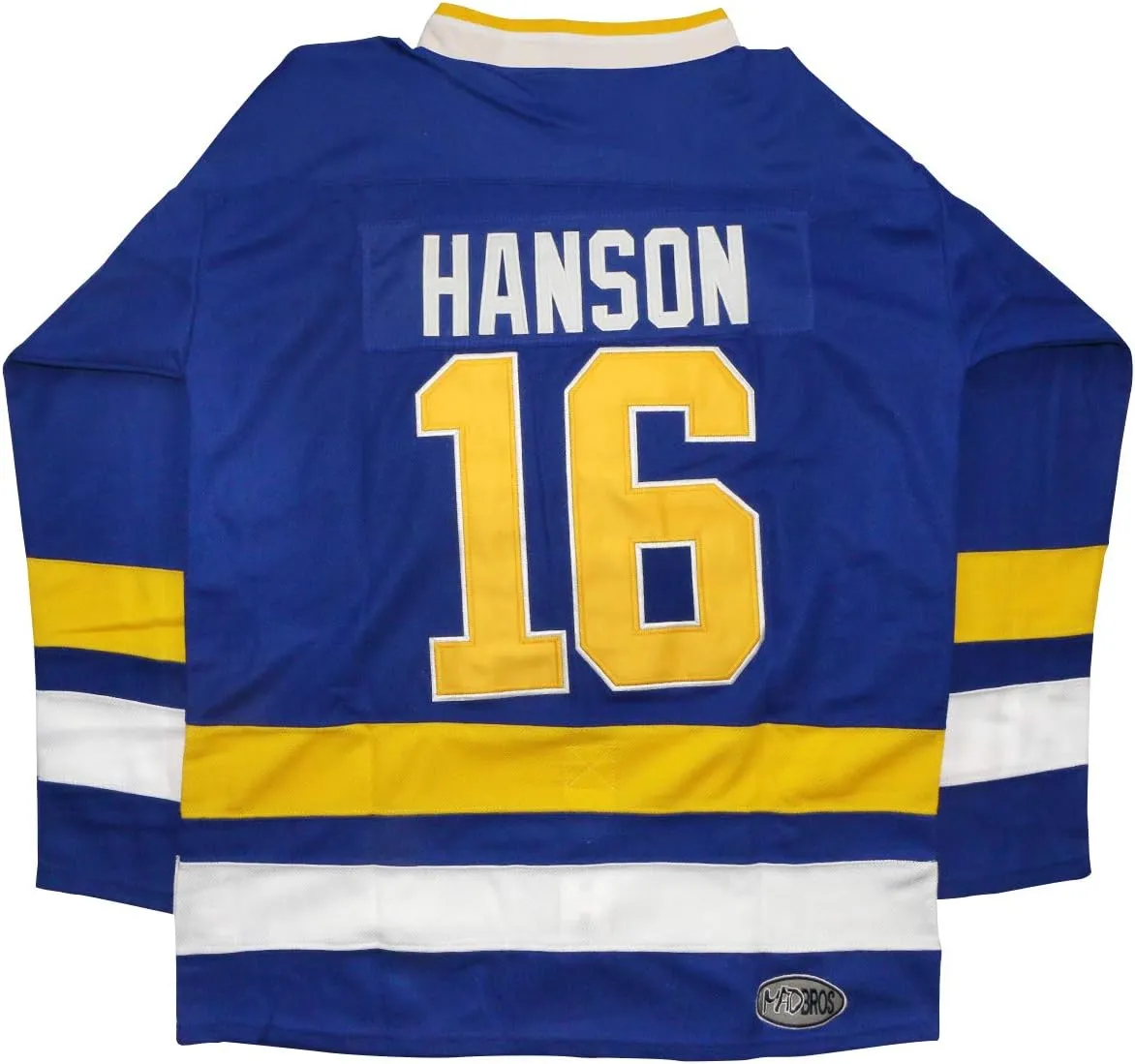 Hanson Brothers Jersey, Charlestown Chiefs 16,17,18 Slap Shot Ice Hockey Movie Jersey