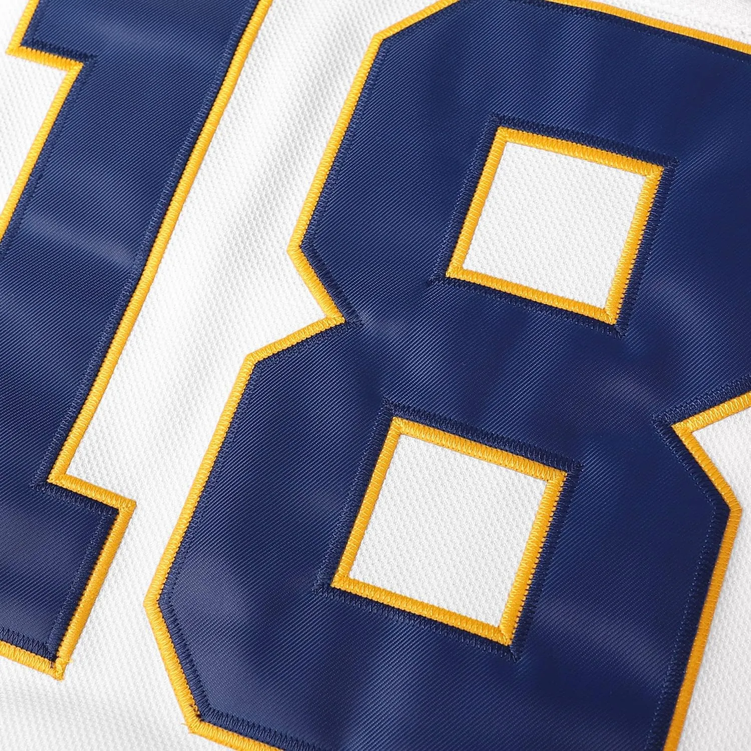 Hanson Brothers Jersey, Charlestown Chiefs 16,17,18 Slap Shot Ice Hockey Movie Jersey