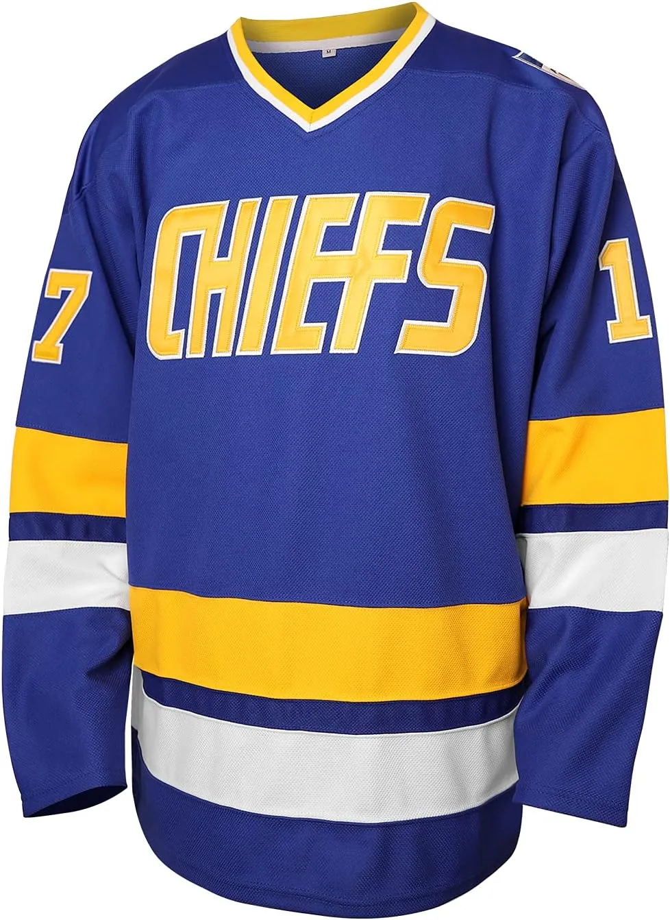 Hanson Brothers Jersey, Charlestown Chiefs 16,17,18 Slap Shot Ice Hockey Movie Jersey