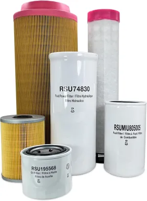 HERO Maintenance Filter Kit For Manitou 1650RT Compact Loaders Filters Compatible With OEM 184146 184195 195568 50352550 50352551 074830