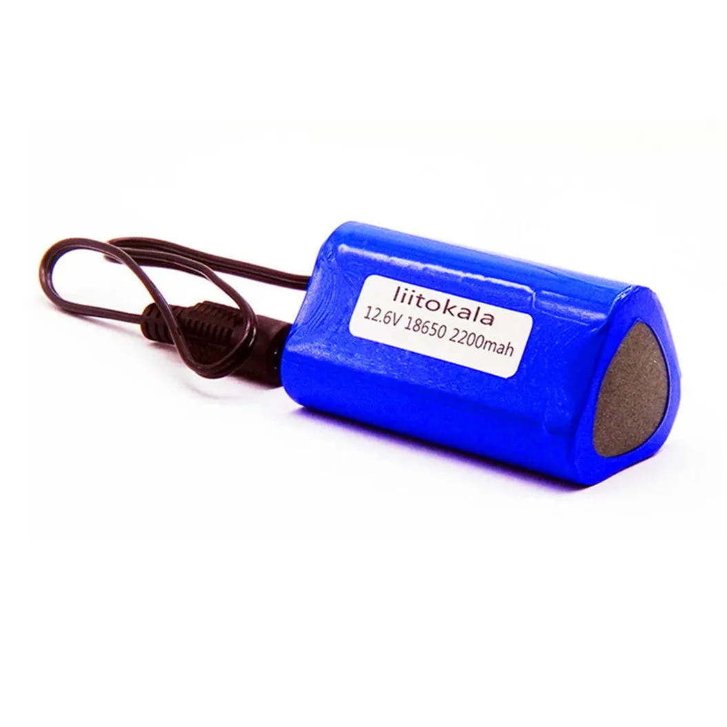 High quality portable 12V 2200mAH 18650 rechargeable lithium battery for CCTV camera MID GPS