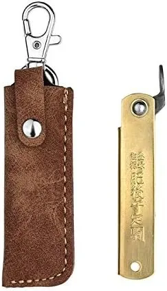 Higonokami Folding Knife – Blue Paper Steel 75mm with Pouch