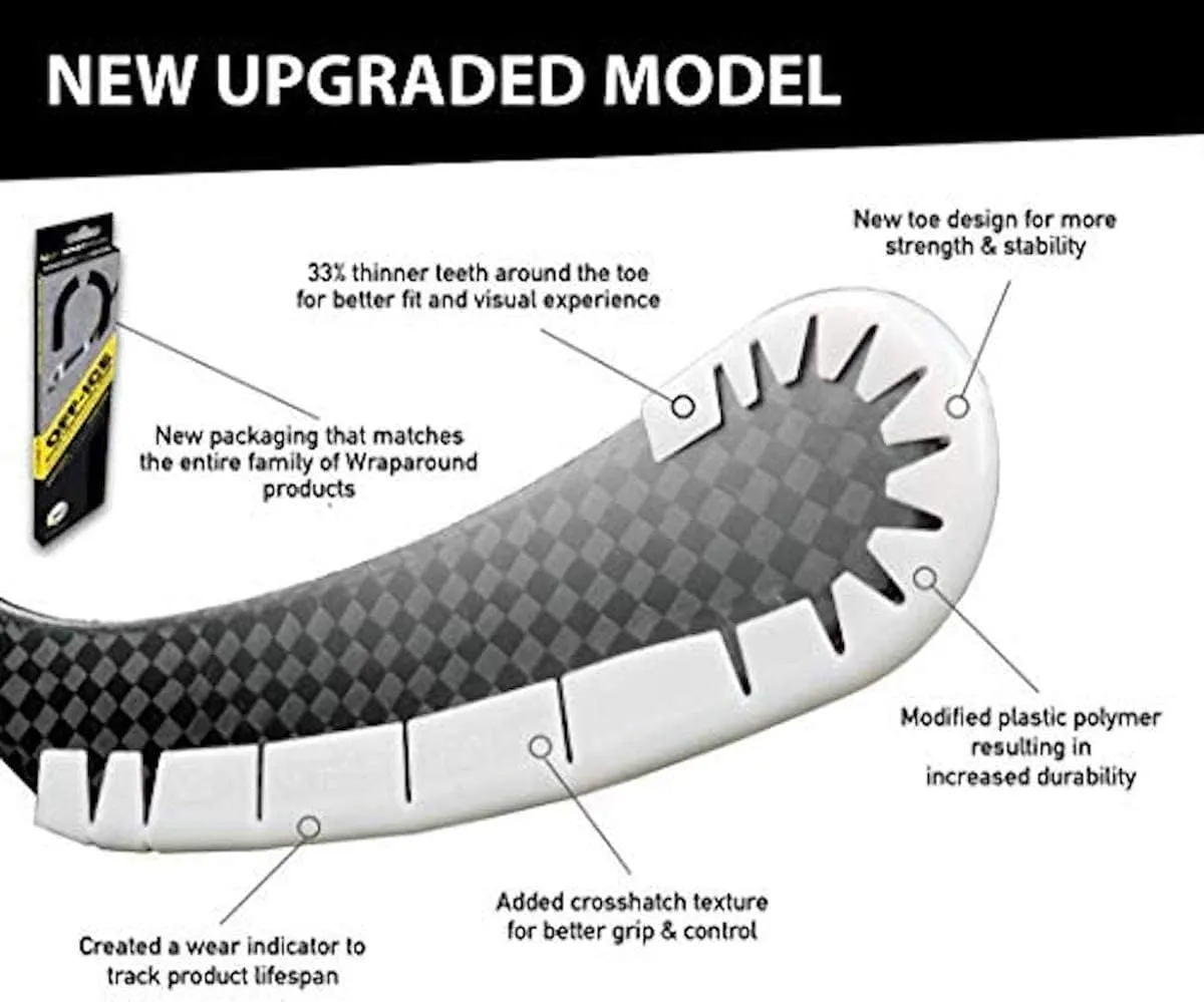 Hockey Stick Blade Protector for Off Ice Training, Street Hockey - Long Lasting -Cuts to Fit Kids, Intermediate, Senior Sticks - Hockey Training Equipment, Accessories, Gear