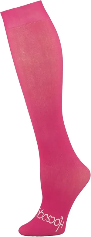 Hocsocx Fuchsia Rose Socks Performance Liner Moisture-Wicking Protection for Field Hockey, Ice Hockey, and Soccer
