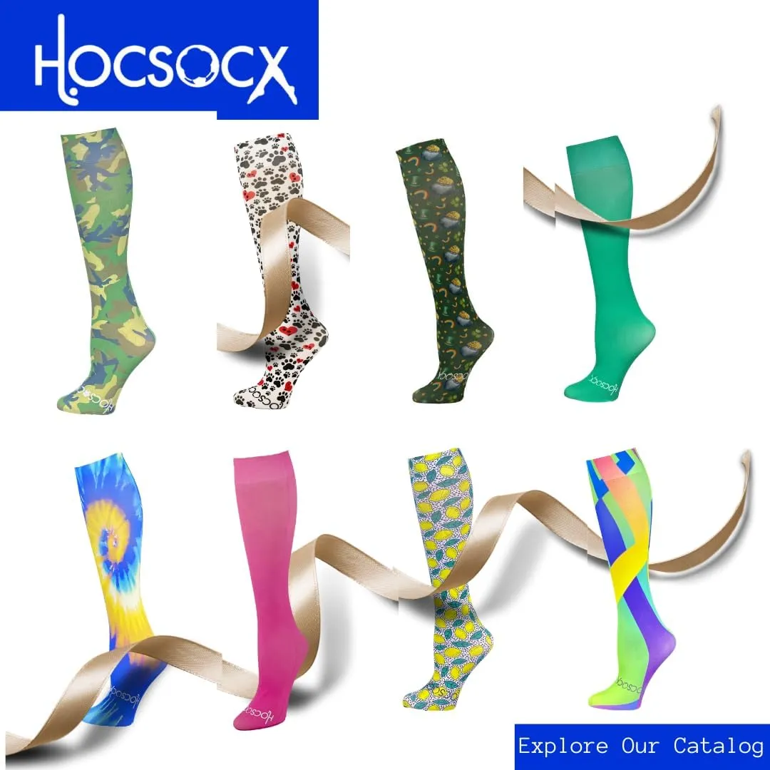 Hocsocx Just Purple Socks Performance Liner Moisture-Wicking Protection for Field Hockey, Ice Hockey, and Soccer