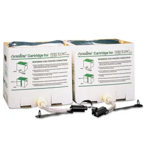 Honeywell 2 Piece Saline Cartridge Set, for Fendall Pure Flow 1000 Emergency Eyewash Station