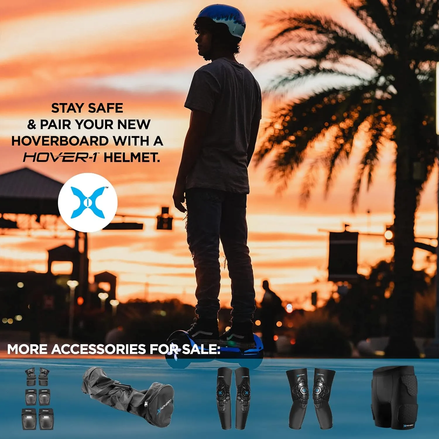 Hover-1 i100 Electric Hoverboard - 7MPH Top Speed, 10 Mile Range, 5HR Full-Charge, Built-In Bluetooth Speaker, Rider Modes: Beginner to Expert Self Balancing Scooter
