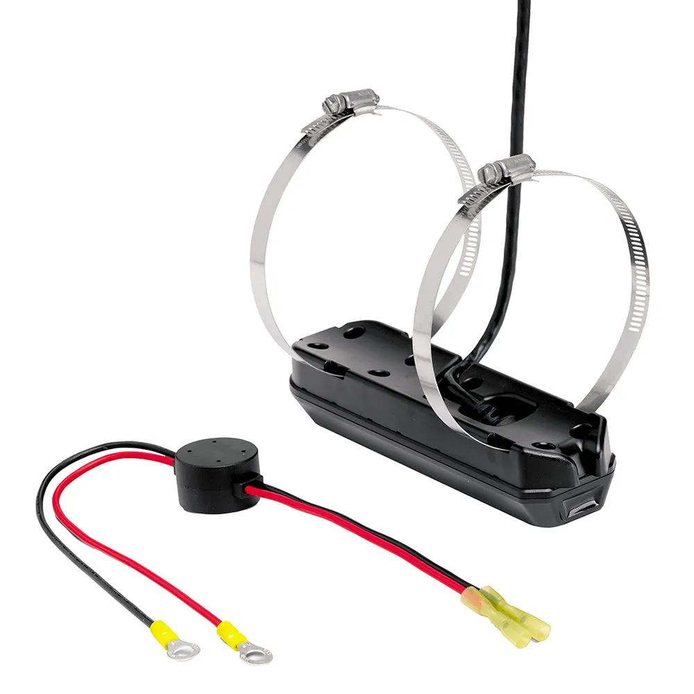 Humminbird XTM-9-HW-MSI-T MEGA SI /DI  Dual Spectrum CHIRP Trolling Motor Transducer w/Temp