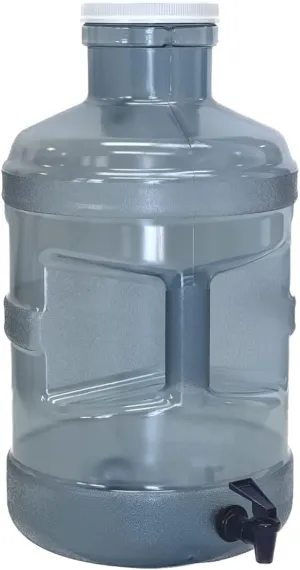 Hydro Bottles 5 Gallon Wide-Mouth Water Jug with Tomlinson Spout, USA Made