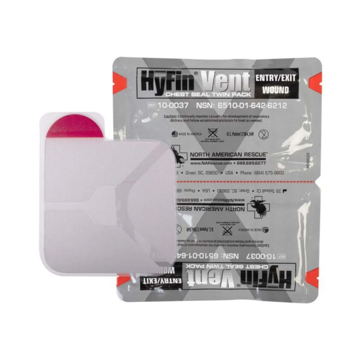 Hyfin Vent Chest Seal Twin Pack