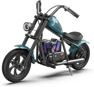 HYPER GOGO Cruiser 12 Plus - Kid's Motorbike (SMALT Blue)