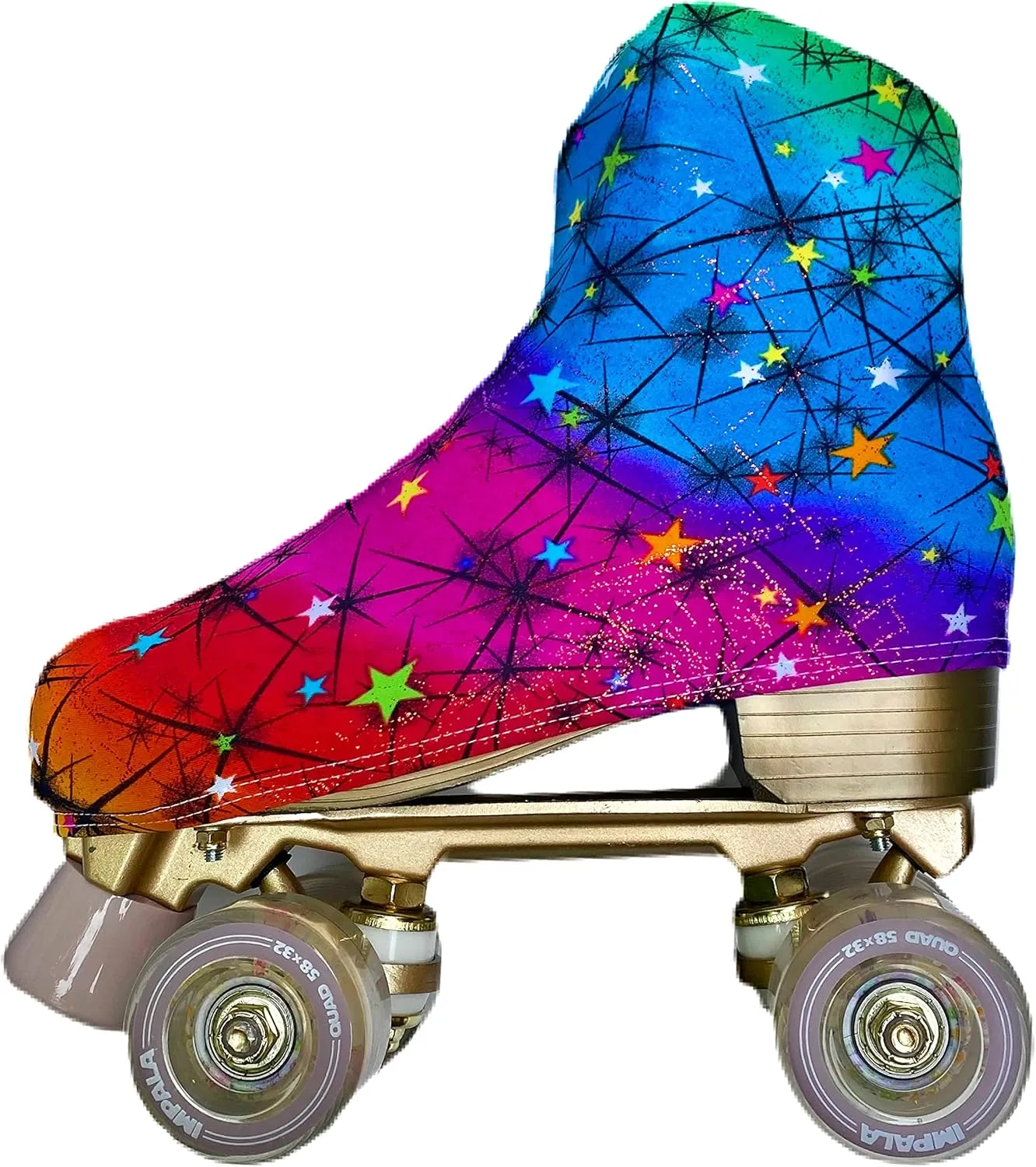 Ice Fire 1 Pair Skate Boot Covers | Durable Boot Protector for Ice/Figure/Roller Skate | Universal Size | Skating Accessory