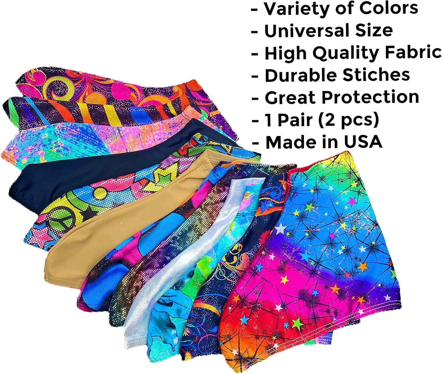 Ice Fire 1 Pair Skate Boot Covers | Durable Boot Protector for Ice/Figure/Roller Skate | Universal Size | Skating Accessory