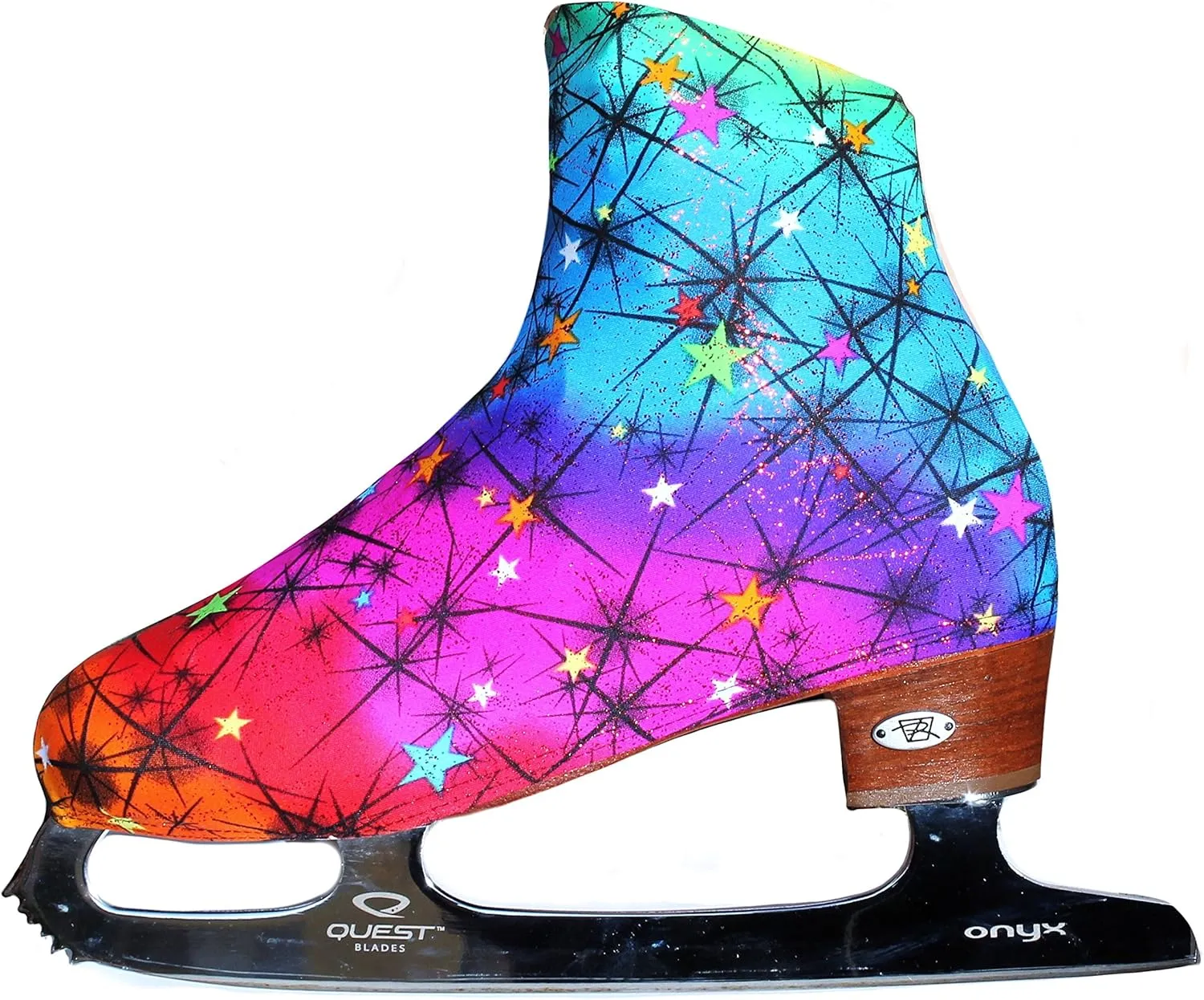 Ice Fire 1 Pair Skate Boot Covers | Durable Boot Protector for Ice/Figure/Roller Skate | Universal Size | Skating Accessory