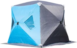 ice Fishing Tent ice Fishing shelter Insulated Winter Outdoor Thickened, Warm, Windproof, Snow and Ice Fishing Tent for 2-3 People, Portable and Free of Installation(Color:6)