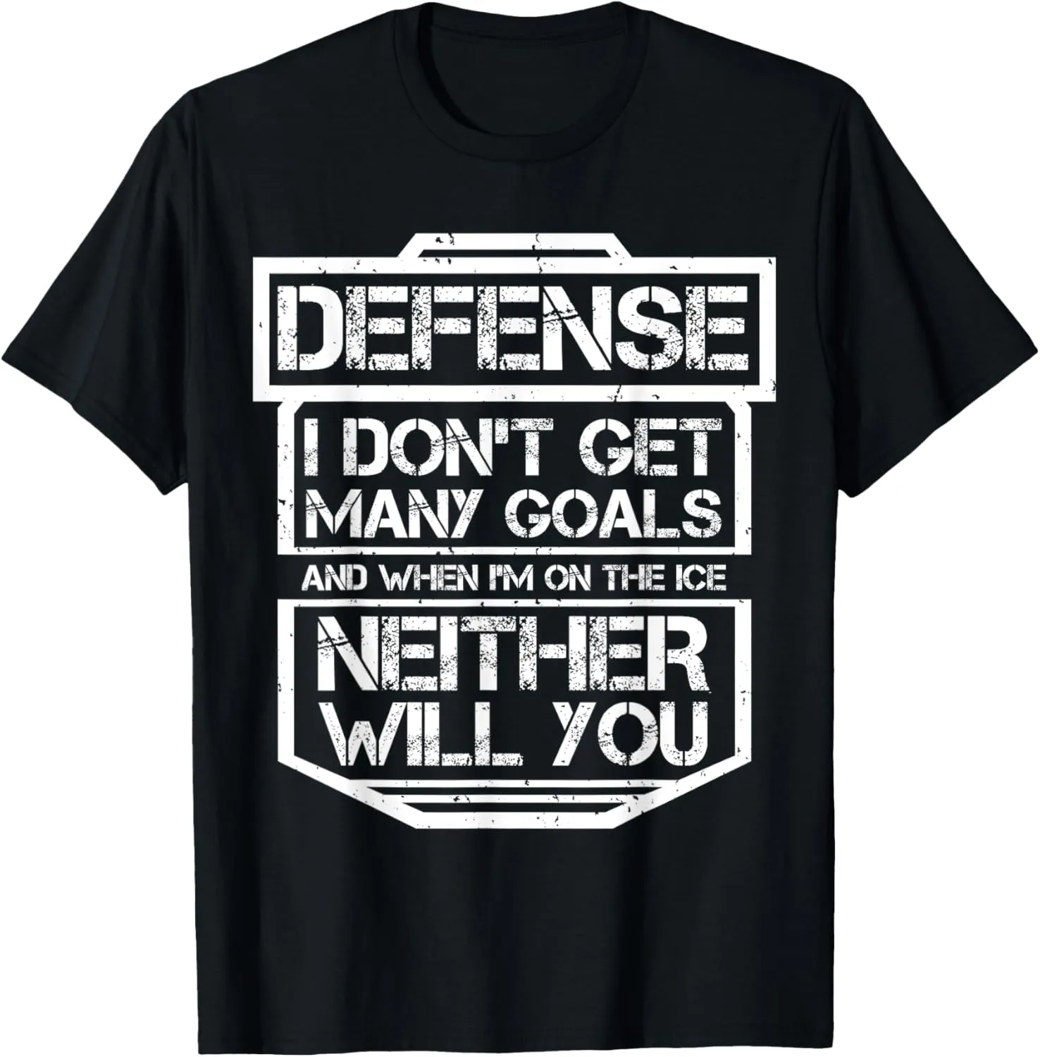 Ice Hockey Shirt Funny Sport Lover Tee T-Shirt