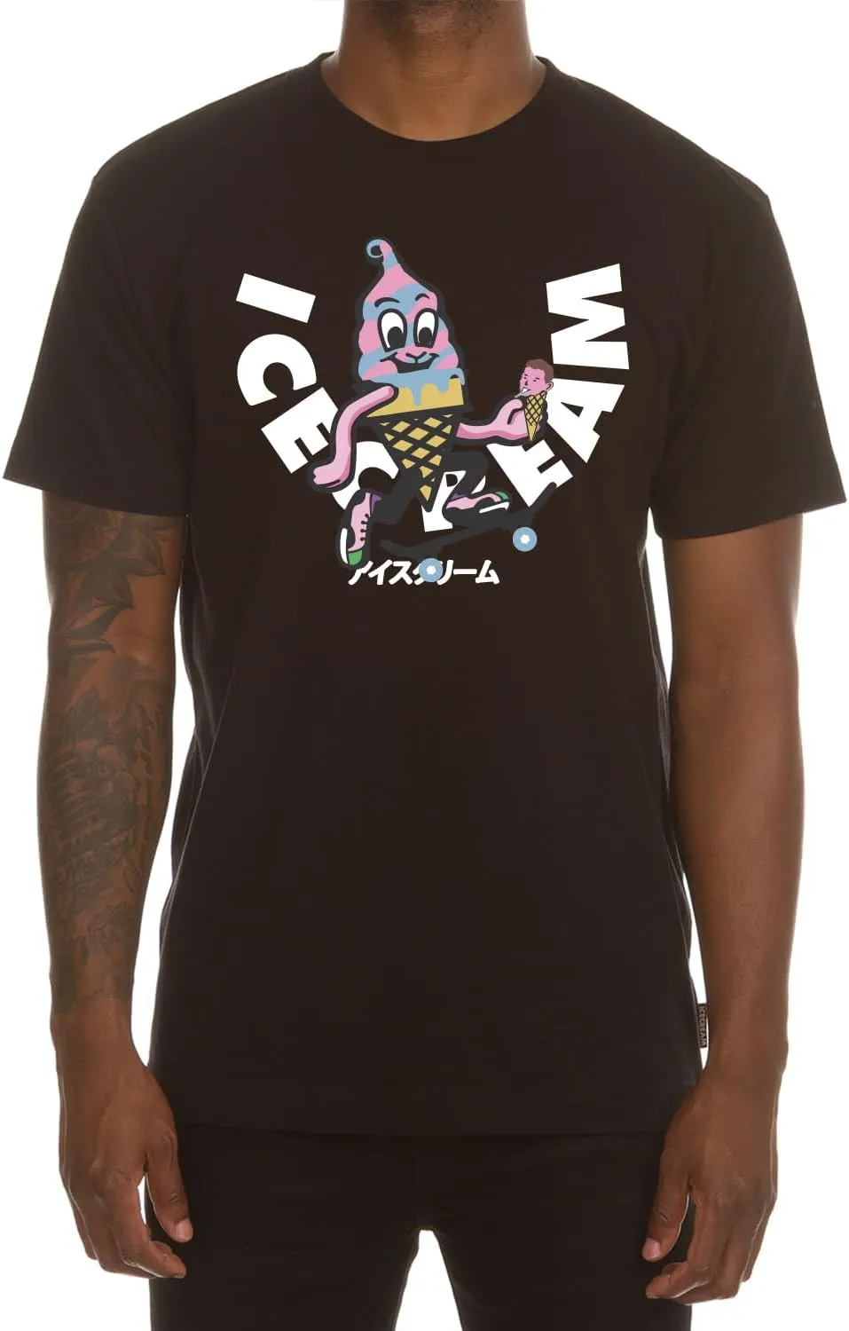 Icecream Billionaire Boys Club Clothing Men T-Shirt Skate Cone SS Tee
