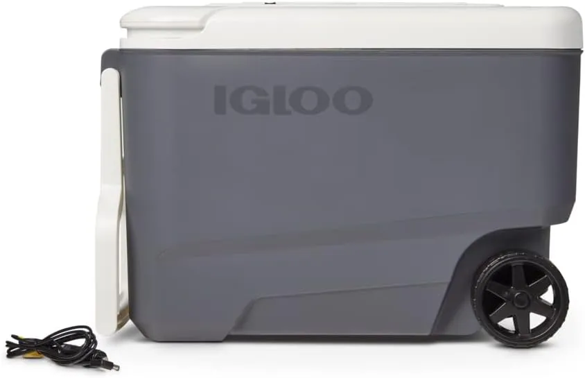 Igloo Iceless Thermoelectric Cooler, Portable Cooler Electric, Plug-in 12V Camping Fridge Cooler, Electric Ice Chest, Hielera Electrica