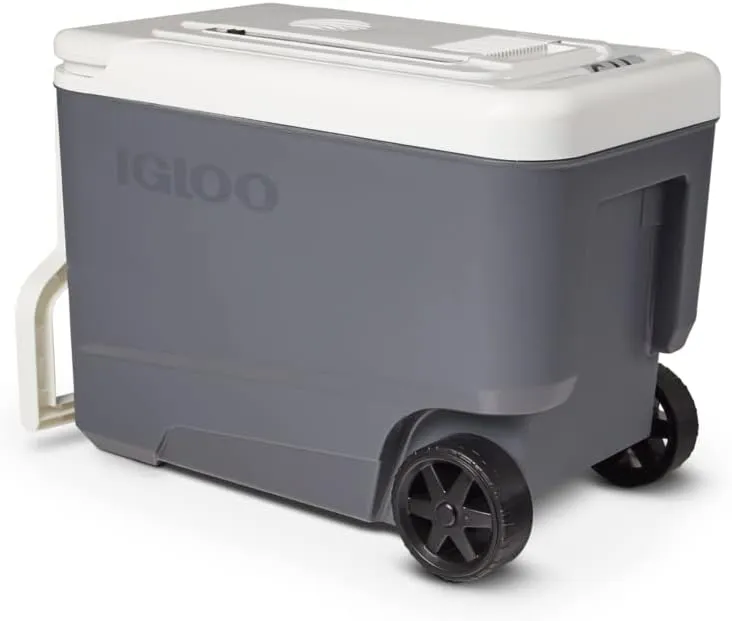 Igloo Iceless Thermoelectric Cooler, Portable Cooler Electric, Plug-in 12V Camping Fridge Cooler, Electric Ice Chest, Hielera Electrica