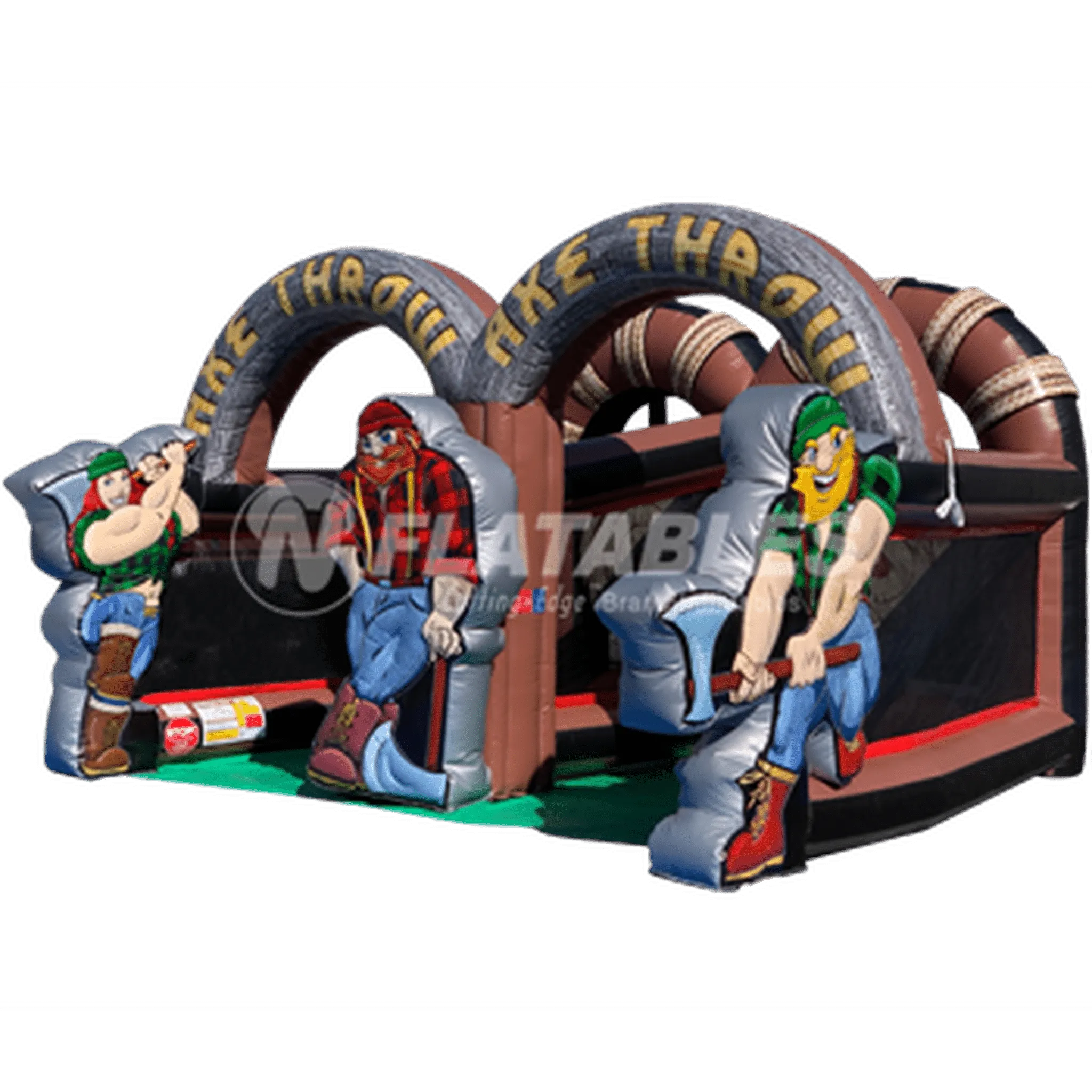 Inflatable Lumberjack Axe Throw (Double)