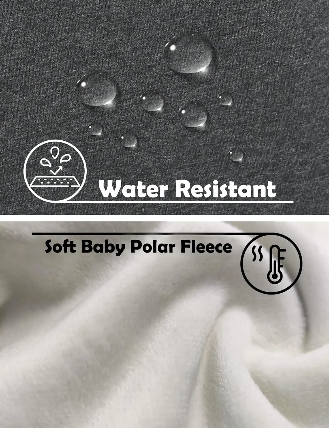 Inno Men's 30" 32" 34" 36" 38" Sherpa Fleece Lined Jogger Pants Warm Sweatpants Thermal Winter Athletic Lounge Short Tall
