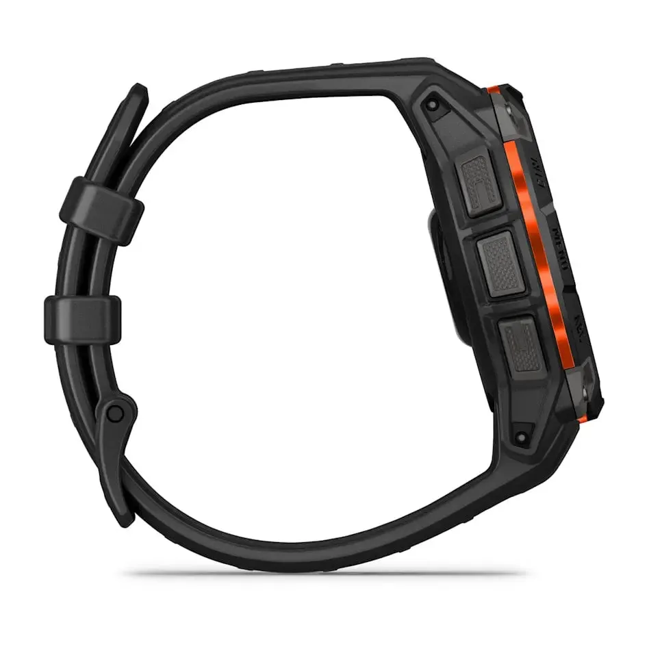 Instinct 3 – 45 mm | Solar - Black with Black Band