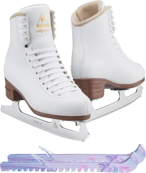 Jackson Ultima Figure Ice Skates for Women and Girls Bundle with Bag and/or Guardog Skate Guards