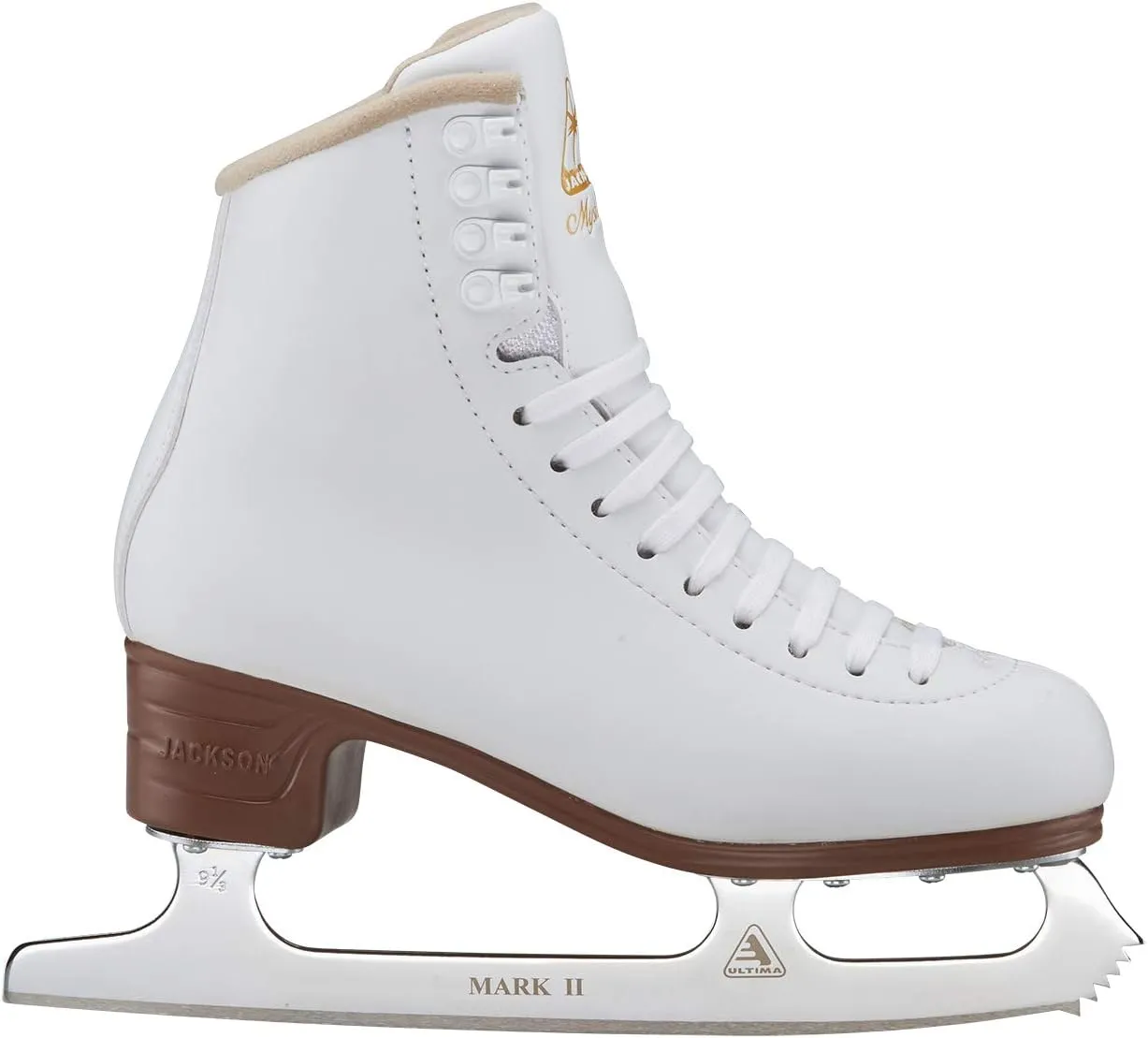 Jackson Ultima Mystique Figure Ice Skates for Women and Girls Bundle with Guardog Skate Guards