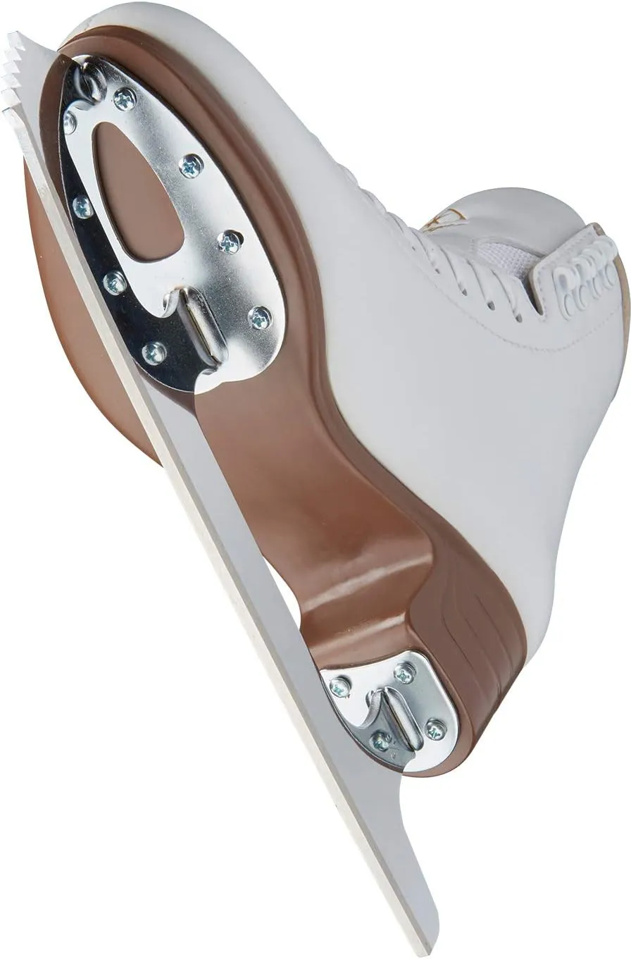 Jackson Ultima Mystique Figure Ice Skates for Women and Girls Bundle with Guardog Skate Guards