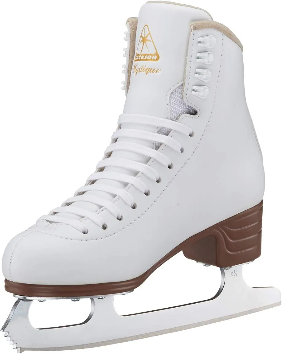 Jackson Ultima Mystique Figure Ice Skates for Women and Girls Bundle with Guardog Skate Guards