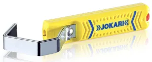 Jokari 10500 Standard Completely Insulated Cable Stripping Knife for All Standard Round Cables, No. 50, 17cm L x 3cm W x 5.5cm H