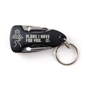 Keychain Multi-Tools With LED - Plans I Have for You: Jer. 29:11