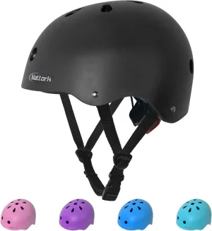 Kids Youth Bike Helmet - Lightweight and Safe Helmet for Boys and Girls Toddler, Adjustable Multi-Sport Helmets for Skateboard Skate Scooter