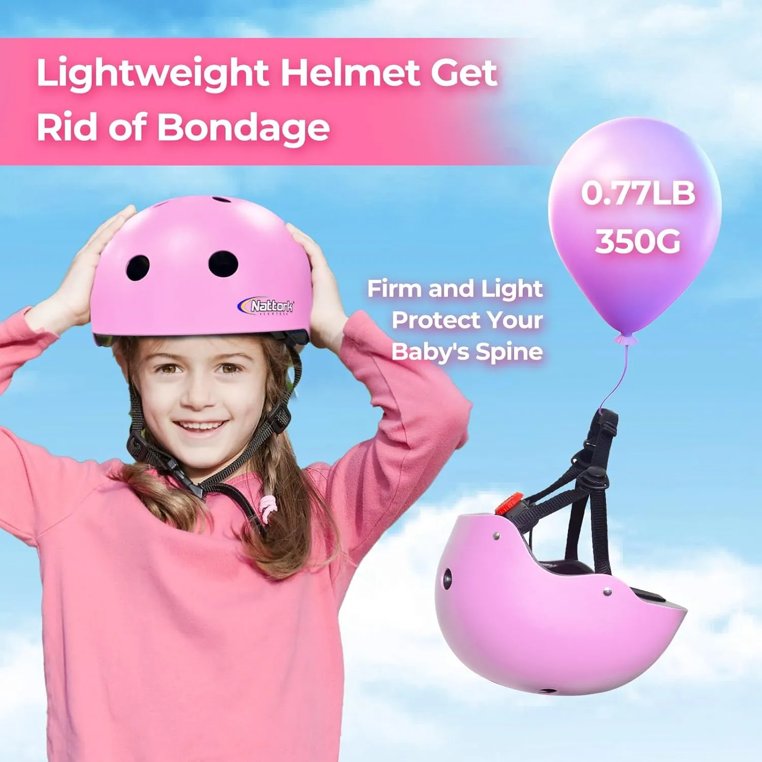Kids Youth Bike Helmet - Lightweight and Safe Helmet for Boys and Girls Toddler, Adjustable Multi-Sport Helmets for Skateboard Skate Scooter
