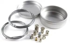 [KiWAV] Compatible/Replacement for Universal Motorcycle Emergency Throttle Cable Repair Kit, Honda, Yamaha, Kawasaki, Suzuki, Scooter, Motocross Models