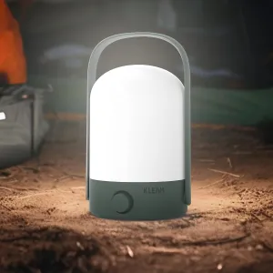 KLEAH Table Lamp Portable Cordless Lantern, 360° Portable Handle, Stepless Dimmer, Powerful Long-Lasting 50hrs, Rechargeable LED Lantern for Camping Bedroom Party, Green