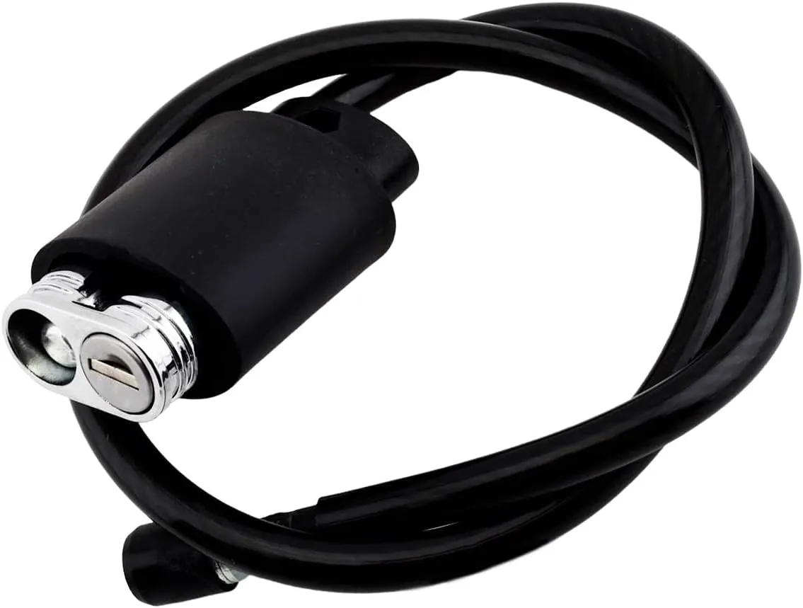 KUAT Transfer Single Cable Lock Kit with Locking Hitch Pin | Durable Reliable Steel Heavy-Duty Anti-Theft Bicycle Lock Compatible with Original Transfer Hitch Bike Rack