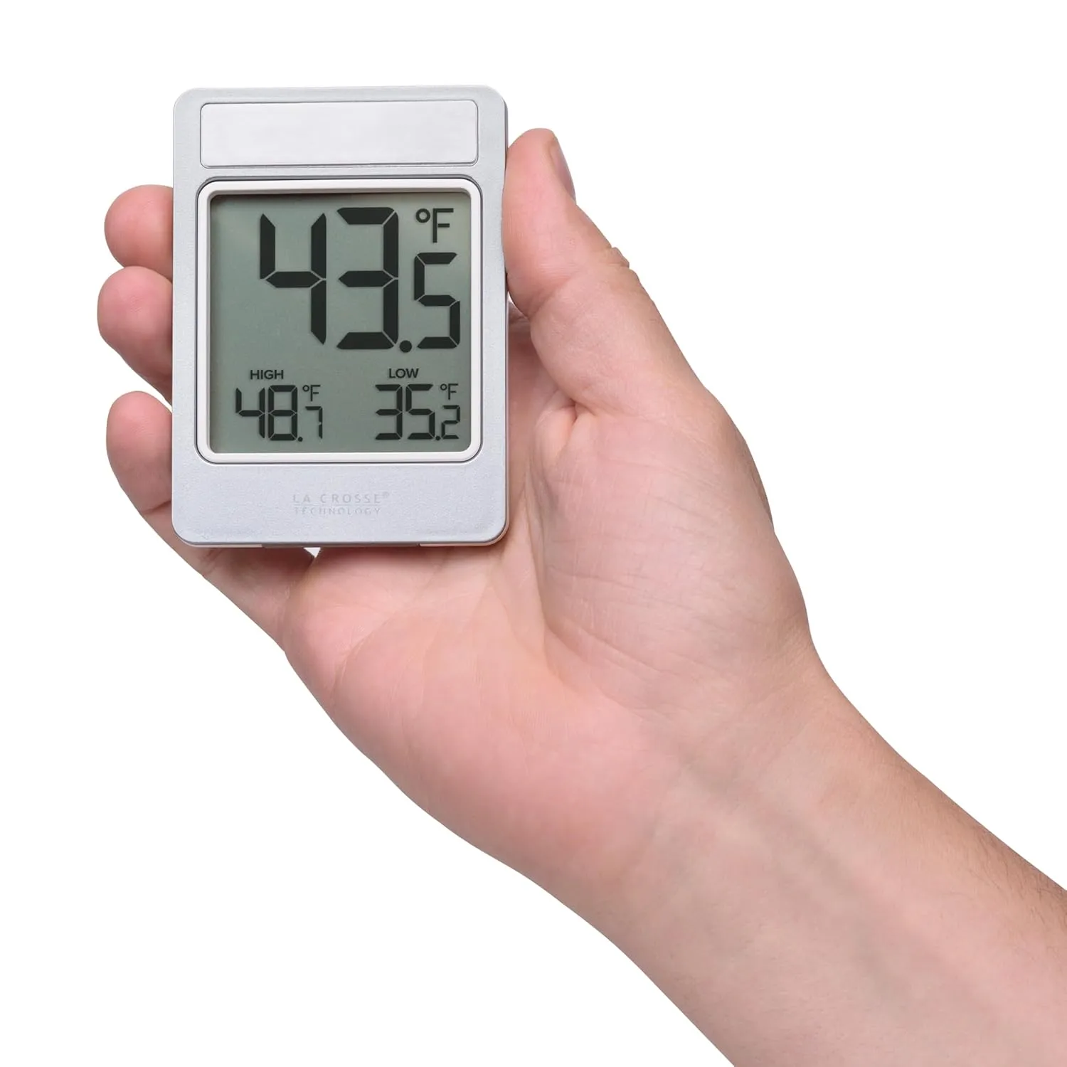 La Crosse Technology 314-519 Digital Window Battery Operated Thermometer with Daily Records